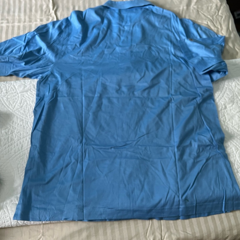 Oxford golf blue polo - Picture 3 of 4